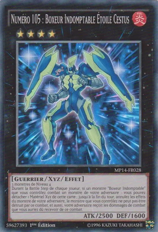 Mega Pack 2014 MP14 - Numéro 105 : Boxeur Indomptable Étoile Cestus