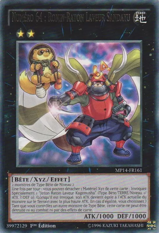 Mega Pack 2014 MP14 - Numéro 64 : Ronin Raton Laveur Sandayu