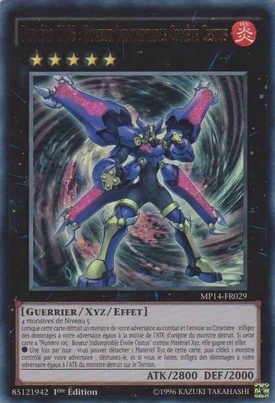 Mega Pack 2014 MP14 - Numéro C105 : Boxeur Indomptable Comète Cestus
