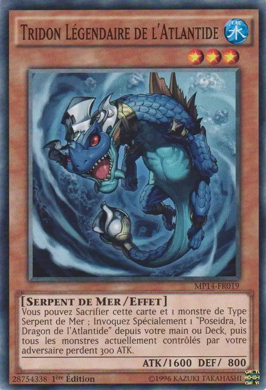 Mega Pack 2014 MP14 - Tridon Légendaire de l\'Atlantide