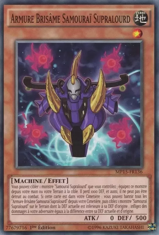 Mega Pack 2015 MP15 - Armure Brisâme Samouraï Supralourd