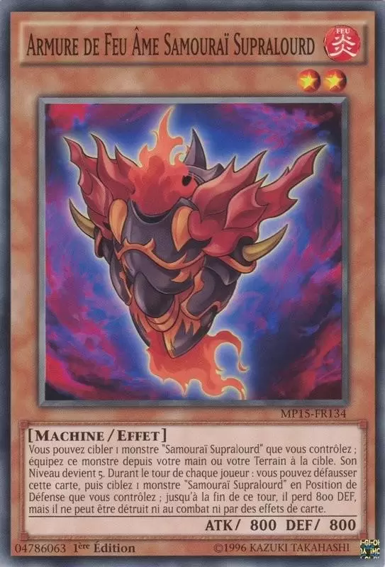 Mega Pack 2015 MP15 - Armure de Feu Âme Samouraï Supralourd