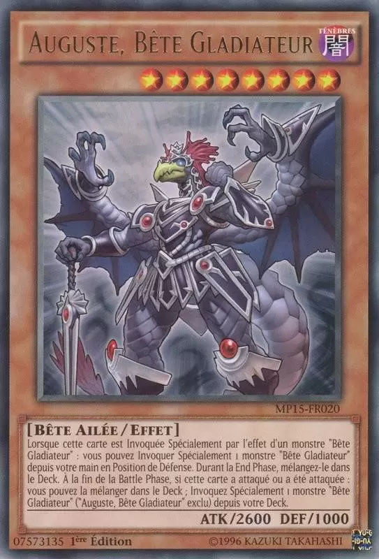 Mega Pack 2015 MP15 - Auguste, Bête Gladiateur