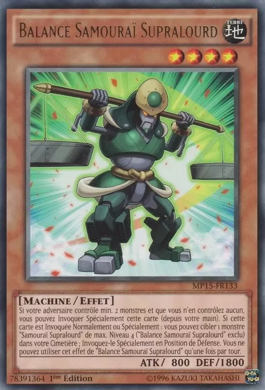 Mega Pack 2015 MP15 - Balance Samouraï Supralourd