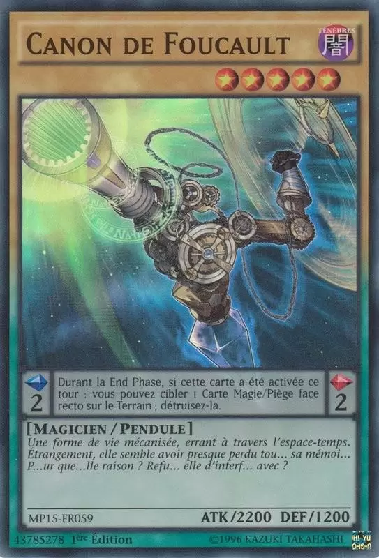 Mega Pack 2015 MP15 - Canon de Foucault