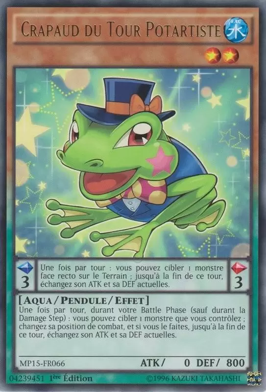 Mega Pack 2015 MP15 - Crapaud du Tour Potartiste