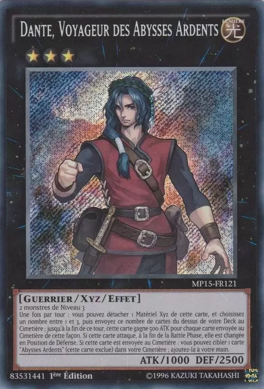 Mega Pack 2015 MP15 - Dante, Voyageur des Abysses Ardents