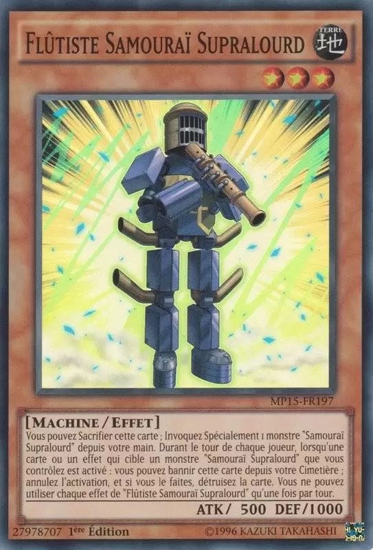 Mega Pack 2015 MP15 - Flûtiste Samouraï Supralourd