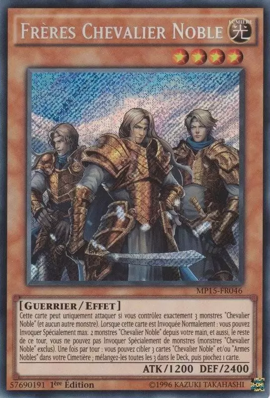 Mega Pack 2015 MP15 - Frères Chevalier Noble