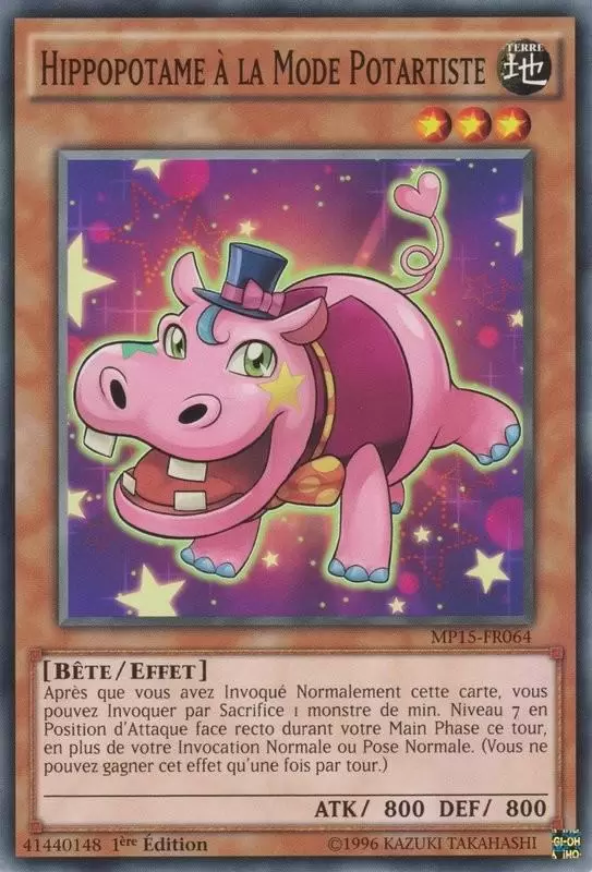 Mega Pack 2015 MP15 - Hippopotame à la Mode Potartiste