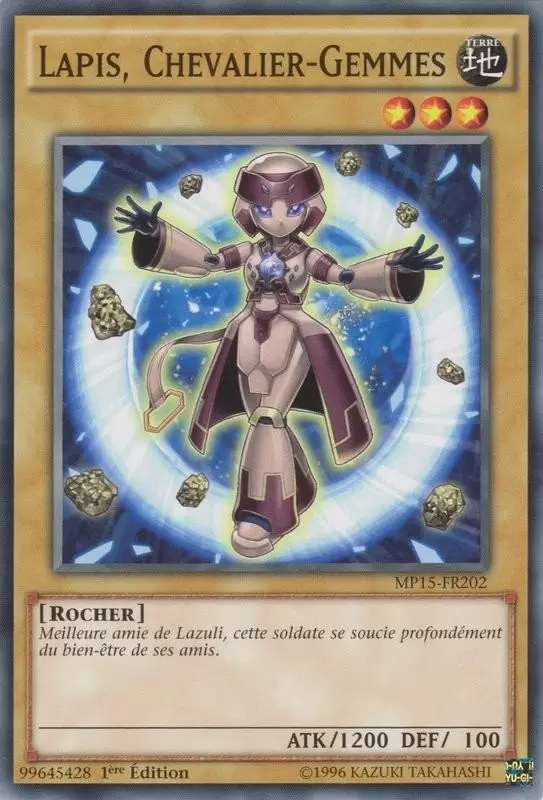 Mega Pack 2015 MP15 - Lapis, Chevalier-Gemmes