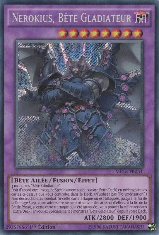 Mega Pack 2015 MP15 - Nerokius, Bête Gladiateur