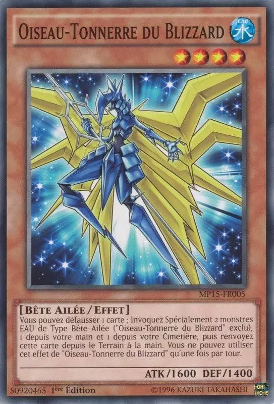 Mega Pack 2015 MP15 - Oiseau-Tonnerre du Blizzard