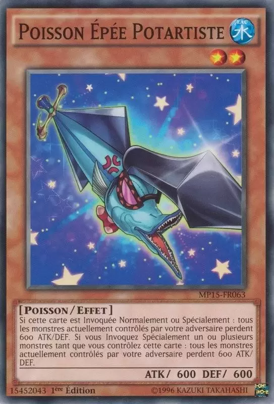 Mega Pack 2015 MP15 - Poisson Épée Potartiste