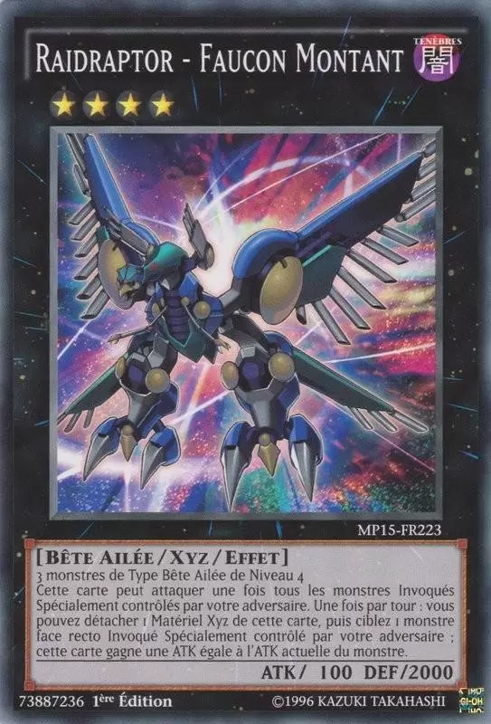 Mega Pack 2015 MP15 - Raidraptor - Faucon Montant