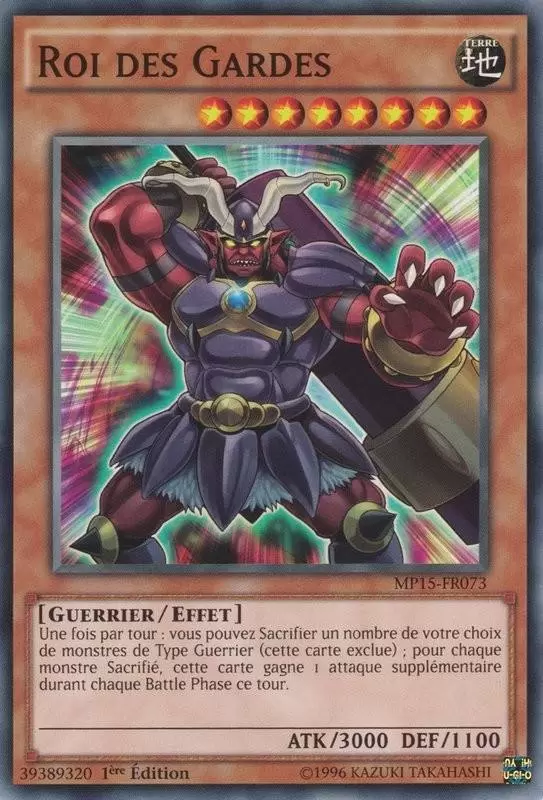 Mega Pack 2015 MP15 - Roi des Gardes