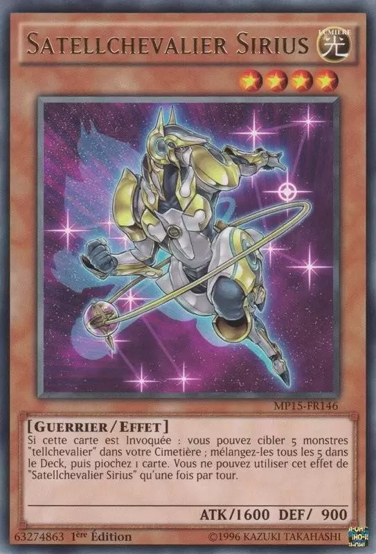 Mega Pack 2015 MP15 - Satellchevalier Sirius