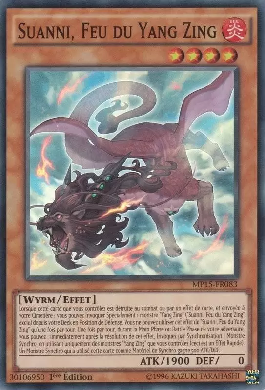 Mega Pack 2015 MP15 - Suanni, Feu du Yang Zing