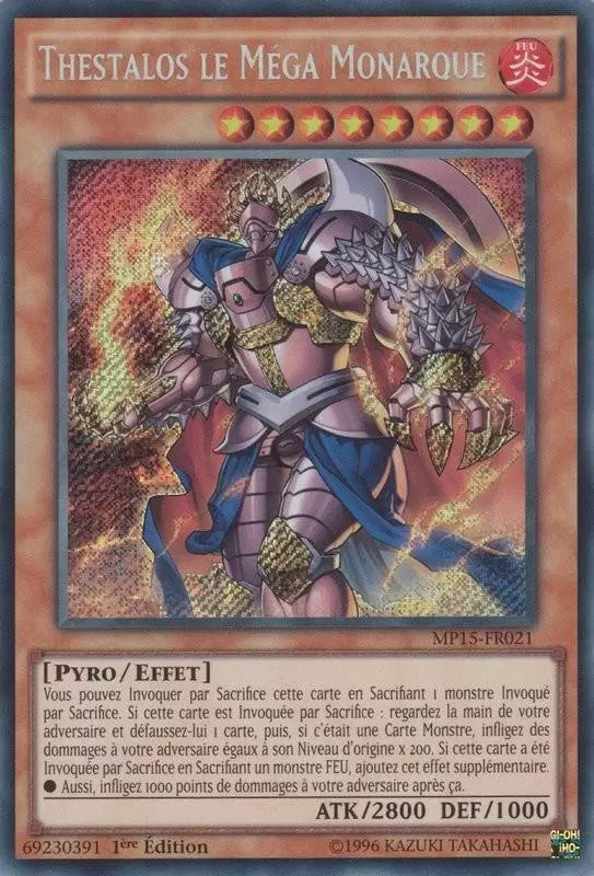 Mega Pack 2015 MP15 - Thestalos le Méga Monarque