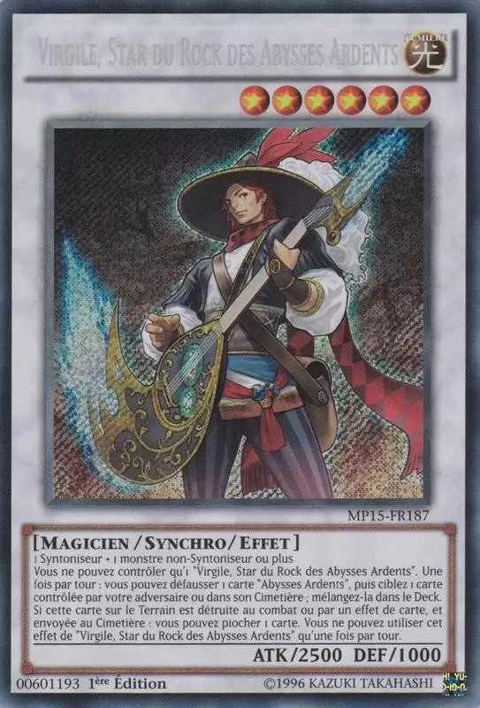 Mega Pack 2015 MP15 - Virgile, Star du Rock des Abysses Ardents