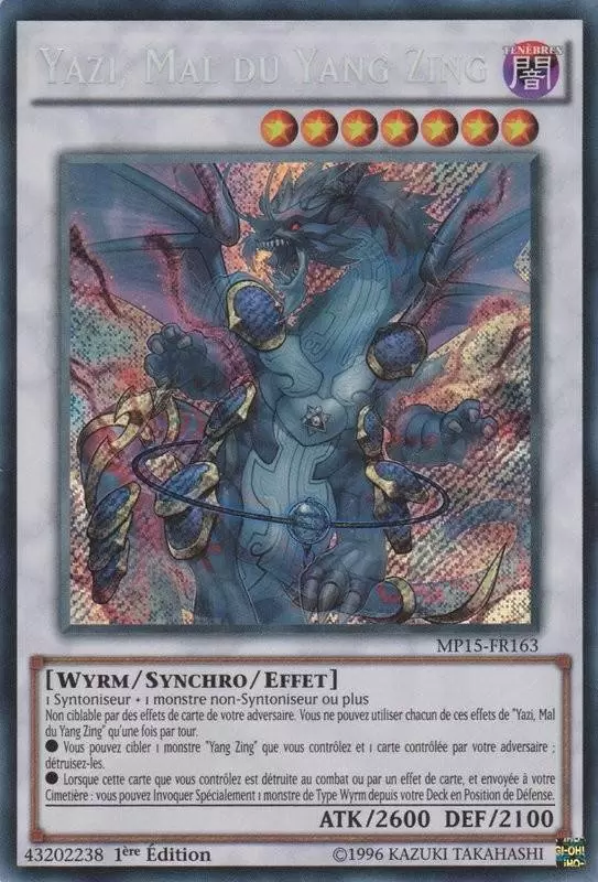 Mega Pack 2015 MP15 - Yazi, Mal du Yang Zing