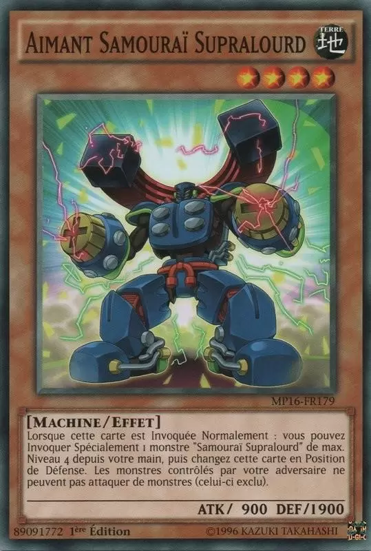 Mega Pack 2016 MP16 - Aimant Samouraï Supralourd