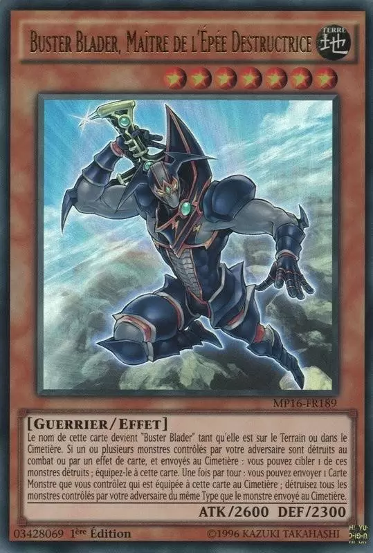 Mega Pack 2016 MP16 - Buster Blader, Maître de l\'Épée Destructrice