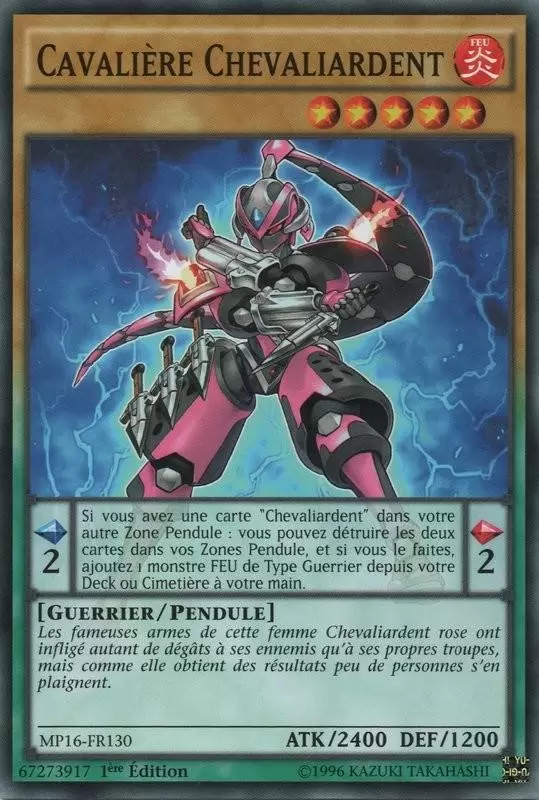 Mega Pack 2016 MP16 - Cavalière Chevaliardent