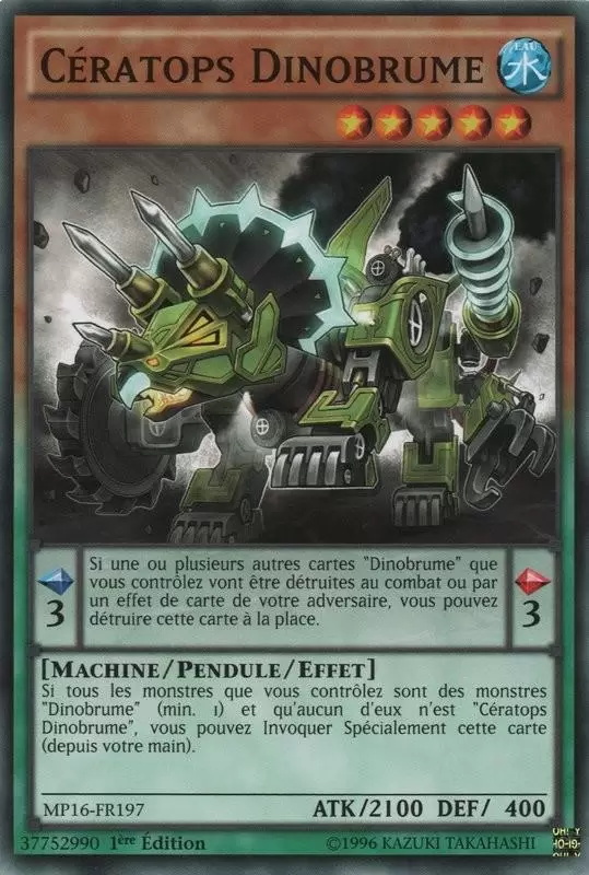 Mega Pack 2016 MP16 - Cératops Dinobrume