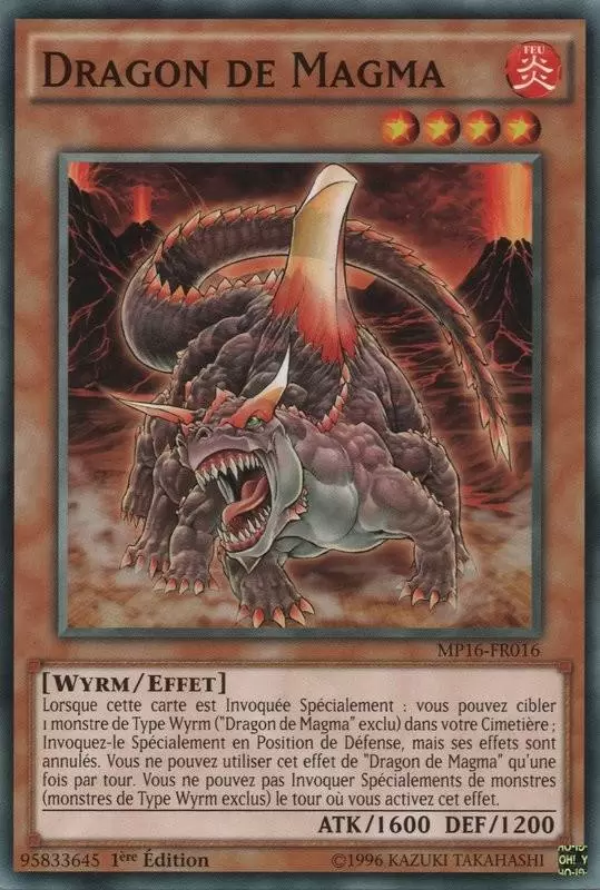 Mega Pack 2016 MP16 - Dragon de Magma