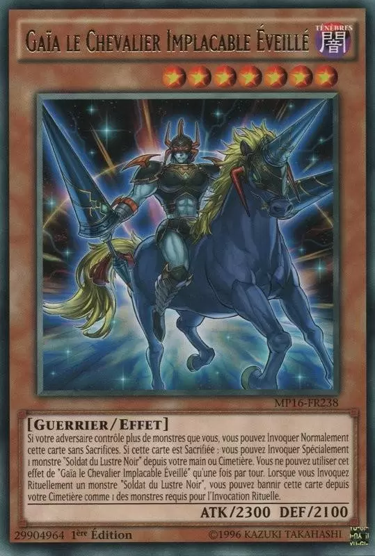 Mega Pack 2016 MP16 - Gaïa le Chevalier Implacable Éveillé
