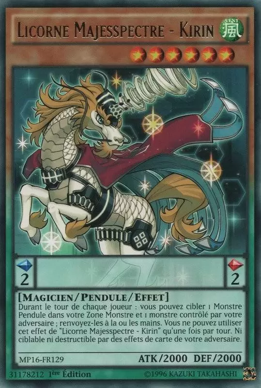 Mega Pack 2016 MP16 - Licorne Majesspectre - Kirin
