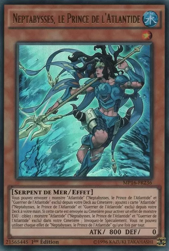 Mega Pack 2016 MP16 - Neptabysses, le Prince de l\'Atlantide