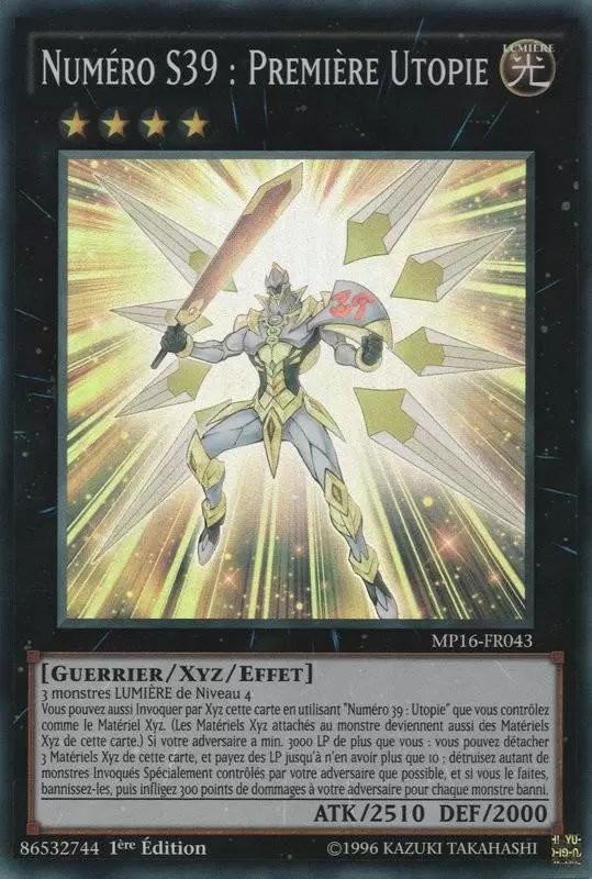 Mega Pack 2016 MP16 - Numéro S39 : Première Utopie
