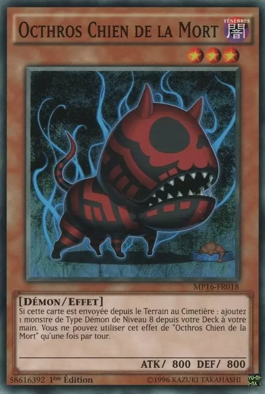 Mega Pack 2016 MP16 - Octhros Chien de la Mort