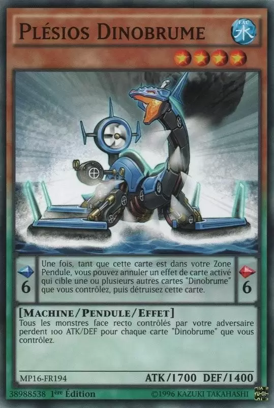 Mega Pack 2016 MP16 - Plésios Dinobrume