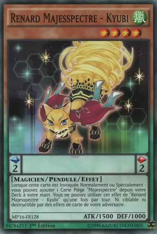 Mega Pack 2016 MP16 - Renard Majesspectre - Kyubi