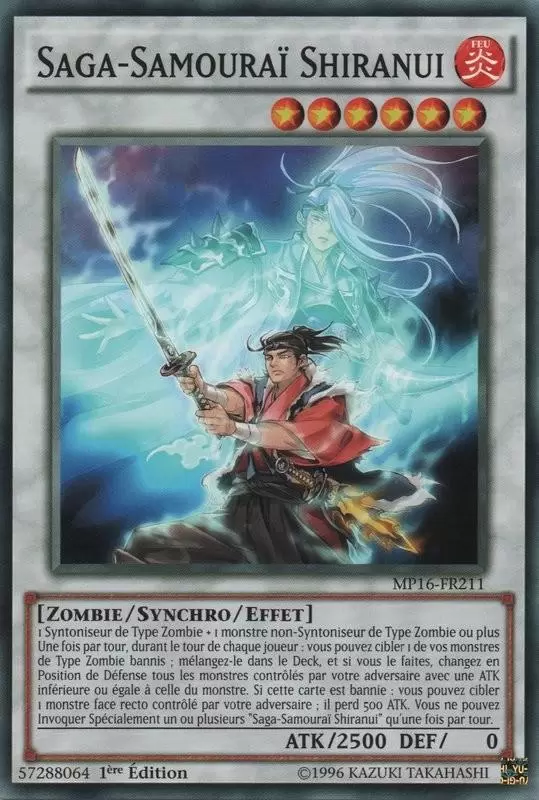 Mega Pack 2016 MP16 - Saga-Samouraï Shiranui