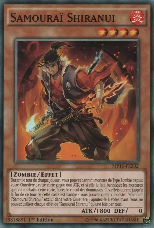 Mega Pack 2016 MP16 - Samouraï Shiranui