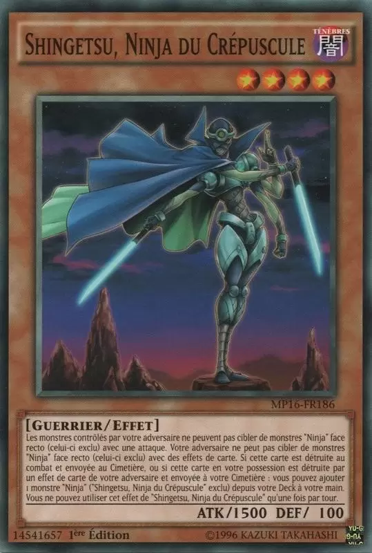 Mega Pack 2016 MP16 - Shingetsu, Ninja du Crépuscule