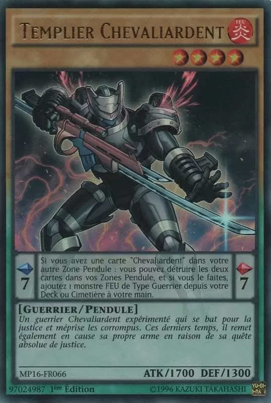 Mega Pack 2016 MP16 - Templier Chevaliardent