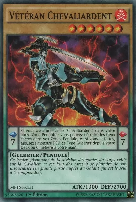 Mega Pack 2016 MP16 - Vétéran Chevaliardent