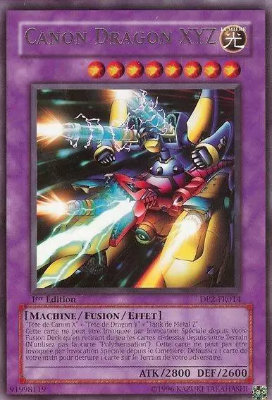 Pack du Duelliste Chazz Princeton DP2 - Canon Dragon XYZ