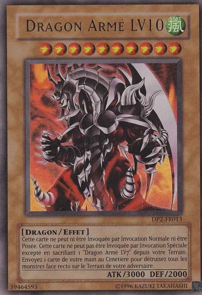 Pack du Duelliste Chazz Princeton DP2 - Dragon Armé LV10