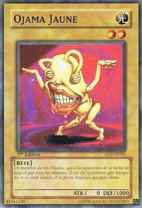 Pack du Duelliste Chazz Princeton DP2 - Ojama Jaune