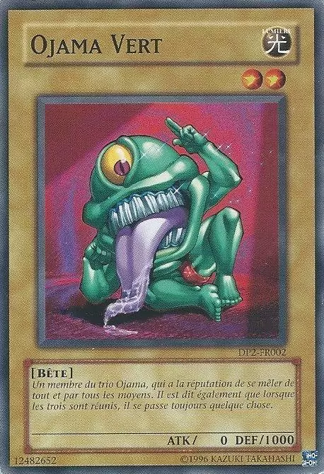 Pack du Duelliste Chazz Princeton DP2 - Ojama Vert