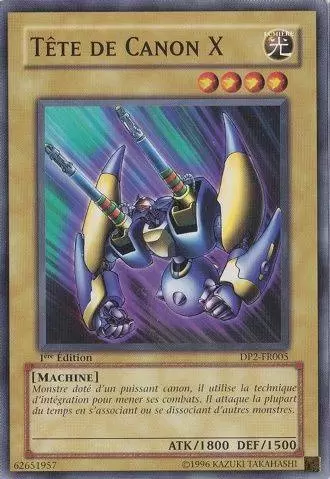 Pack du Duelliste Chazz Princeton DP2 - Tête de Canon X