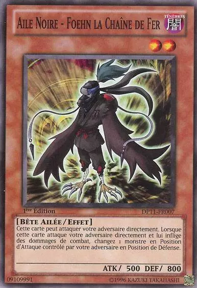 Pack du Duelliste Crow DP11 - Aile Noire - Foehn la Chaîne de Fer