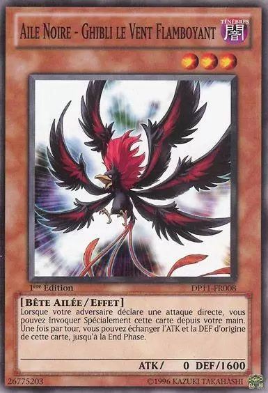 Pack du Duelliste Crow DP11 - Aile Noire - Ghibli le Vent Flamboyant