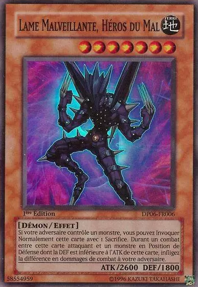 Pack du Duelliste Jaden Yuki 3 DP06 - Lame Malveillante, Héros du Mal